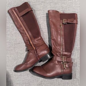 Wide Calf Knee Boots